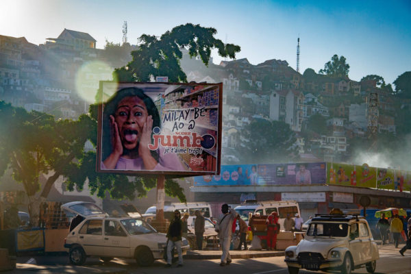 Photographie de Madascar. La place Analakely, Antananarivo.
