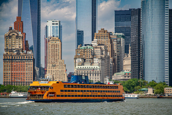 NYC Manhattan depuis la baie